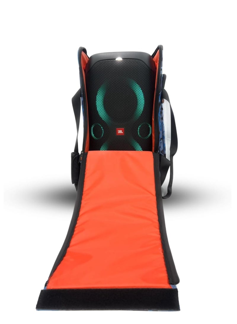 Speaker Bag Safety Storage Case with Handy Strap Travel Bag Compatible for (JBL PARTYBOX 110 BAG ARMY-H)