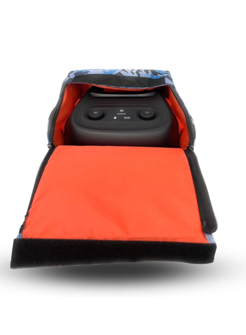 Speaker Bag Safety Storage Case with Handy Strap Travel Bag Compatible for (JBL PARTYBOX 110 BAG ARMY-H)
