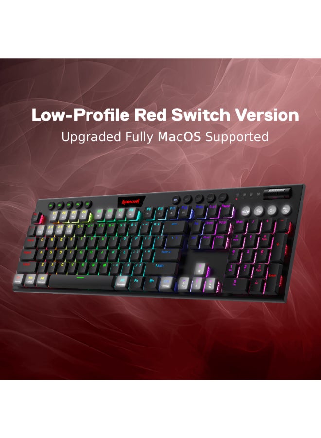 Redragon K618 Horus Wireless RGB Mechanical Keyboard