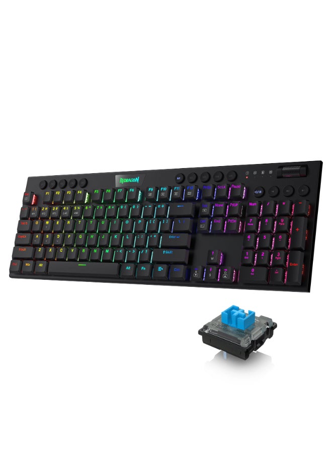 Redragon K618 Horus Wireless RGB Mechanical Keyboard