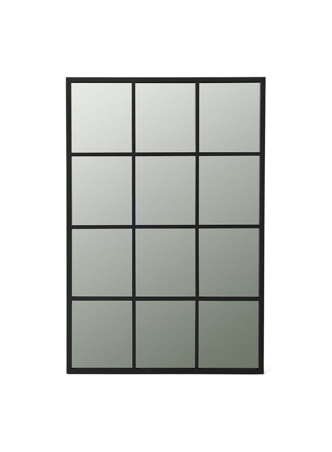 August Wall Mirror Black - 60X90 Cm