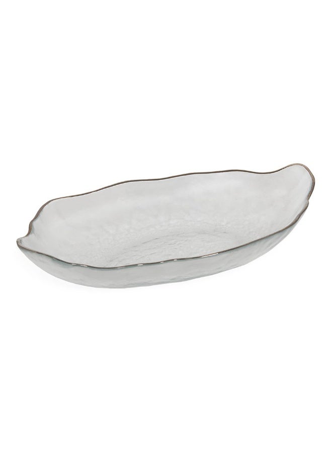 Dune Bowl Clear - 34X6.8Cm