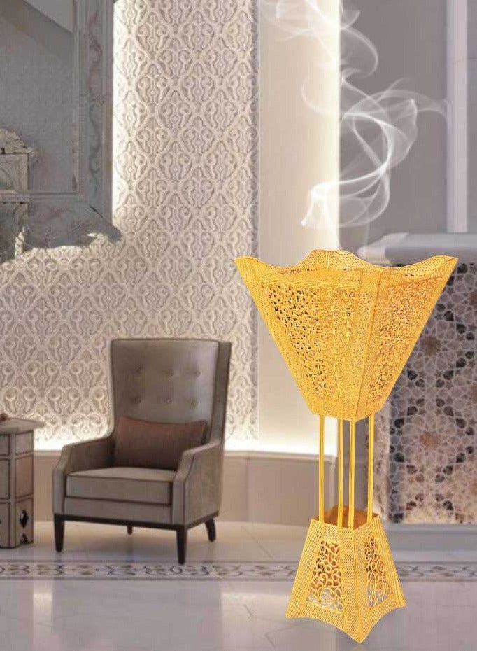 High Quality Large Oud Burner 100 cm Tall Incense Mabkhara for Home Fragrance and Decore
