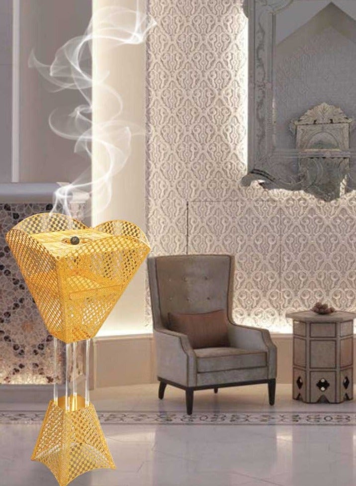 High Quality Large Oud Burner 100 cm Tall Incense Mabkhara for Home Fragrance and Decore