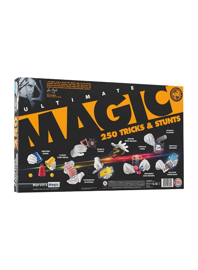 Ultimate Magic Tricks & Stunts Set With 250 Tricks