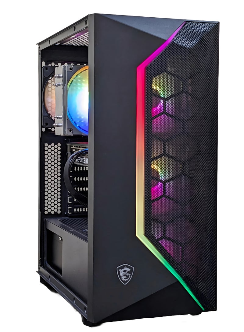 GAMING PC INTEL I7 8700T/ RTX 2060SUPER 8GB DDR6/ RAM 16GB DDR4/ SSD 512GB NVME/ CPU COOLER 120MM/ WINDOWS 10 PRO