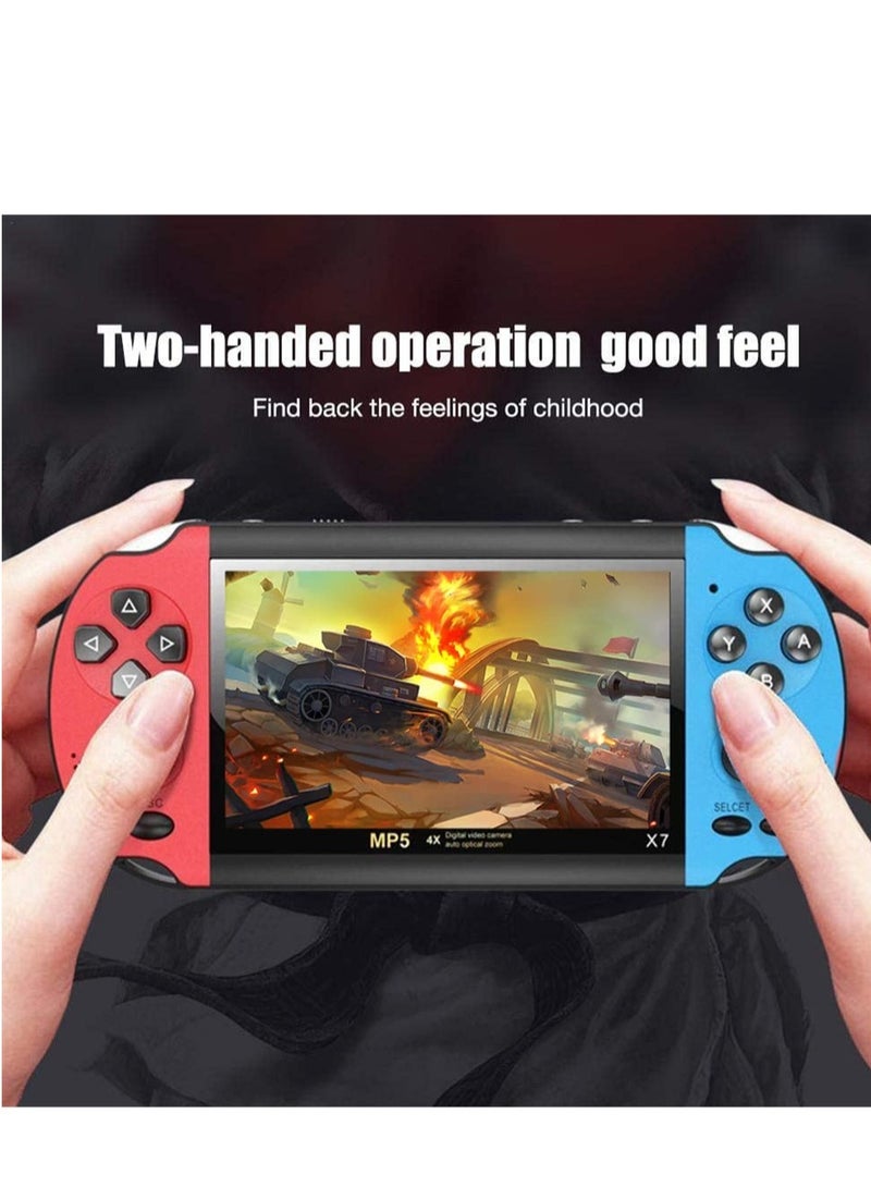 Retro Handheld Game Console, Open Source Handheld Game Console, Built-in 10000+ Classic Games, 4.1-inch TFT LCD Screen, 10 Emulators, Handheld Emulator Console Support TV Output Video