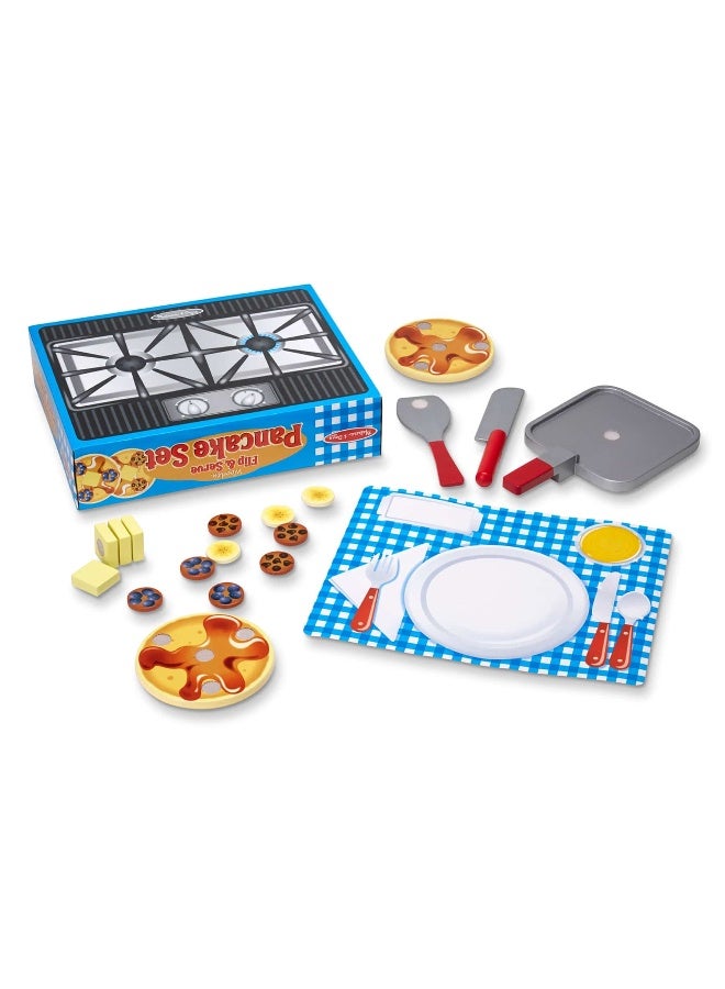 Flip & Serve Pancake Wooden Playset