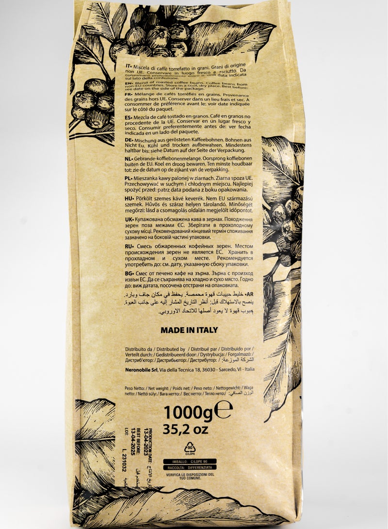 COFFEEPL  100% Arabica Fresh Roasted Coffee Beans, Premium Quality, Rich Flavor, Medium Roast, Perfect for Espresso, Cold Brew, French Press | 1kg Pack