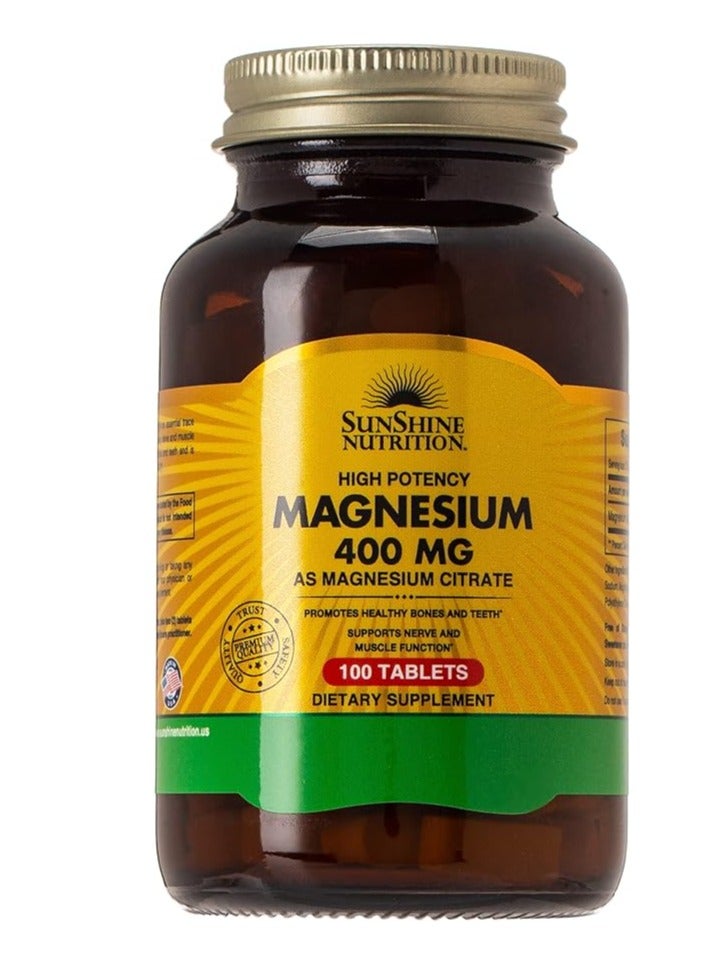 Magnesium Citrate Tabs 100'S