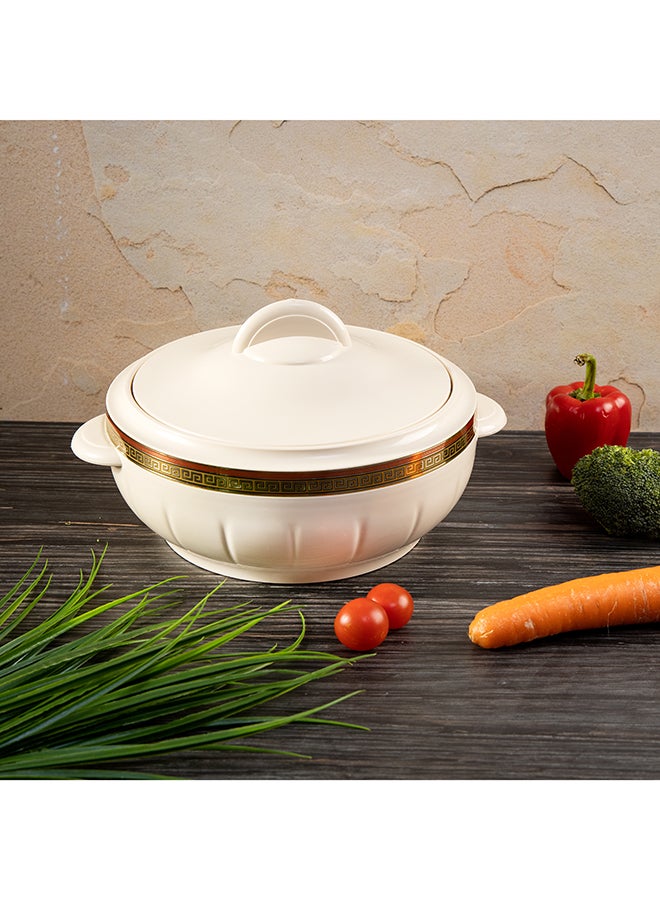 Classic Casserole With Lid White 2.5Liters