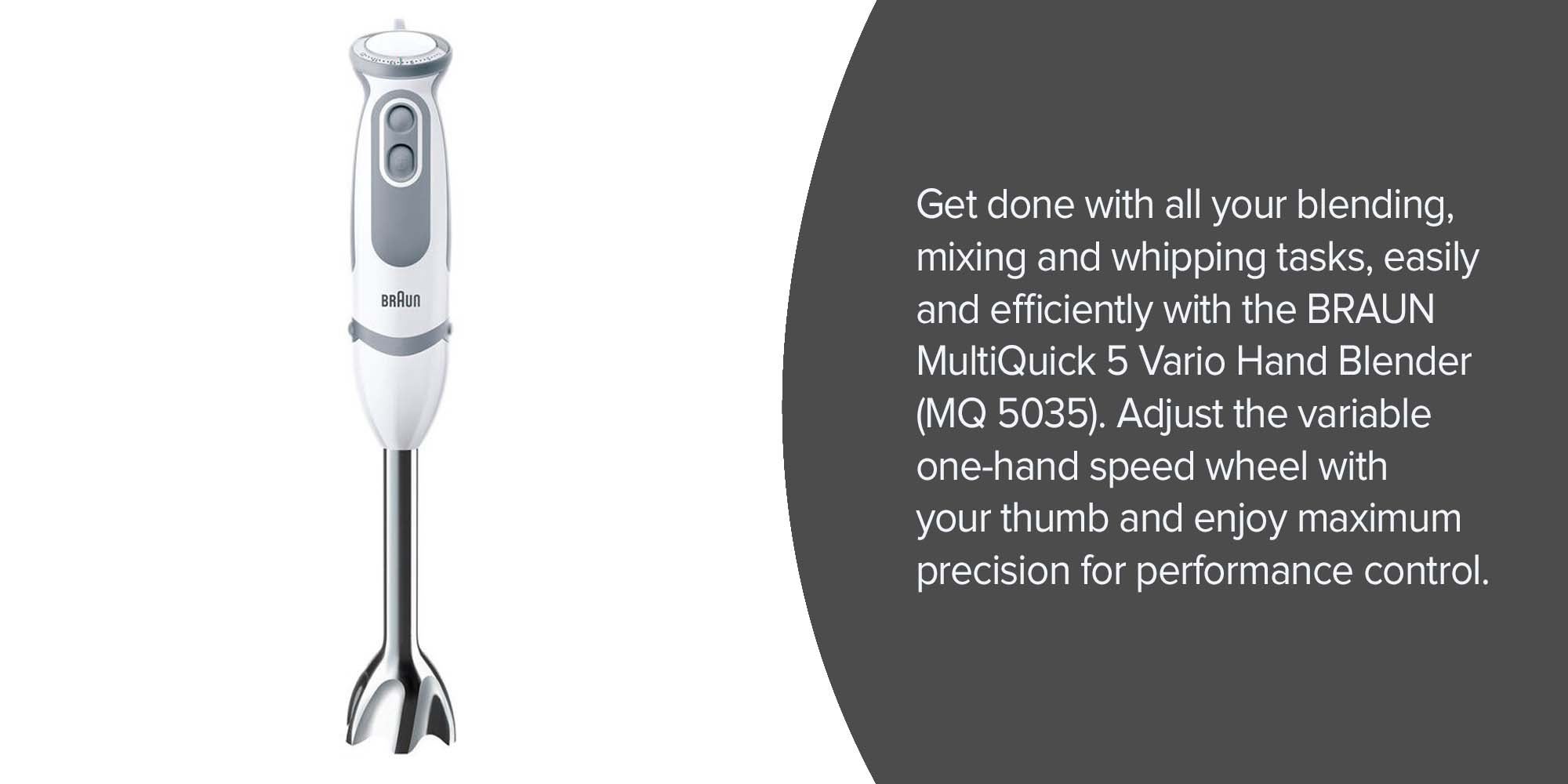 Hand Blender 750W MQ 5035 WH White