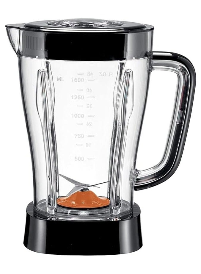 Kenwood Belnder Smoothie Maker BLP16.360 500W 1.5L Juicing Bowl 2L in General With Grinder Mill, Chopper Mill, 2 Speed + Pluse Function, Ice Crush Function, Black 2 L 500 W BLP16.360 black