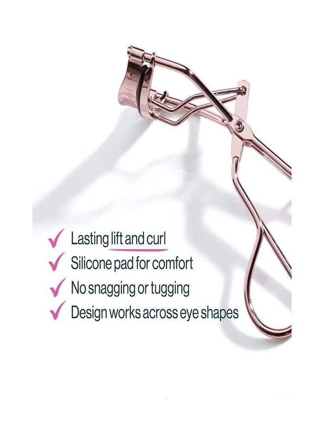 High On Lash Eyelash Curler With Comfort Grip Rose Gold