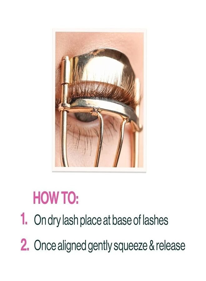 High On Lash Eyelash Curler With Comfort Grip Rose Gold