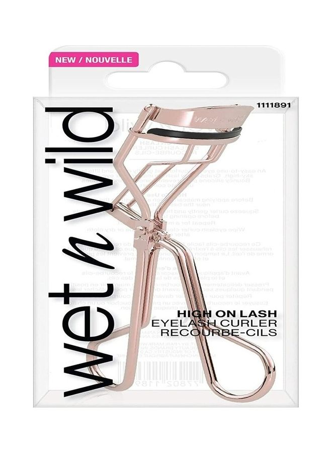 High On Lash Eyelash Curler With Comfort Grip Rose Gold