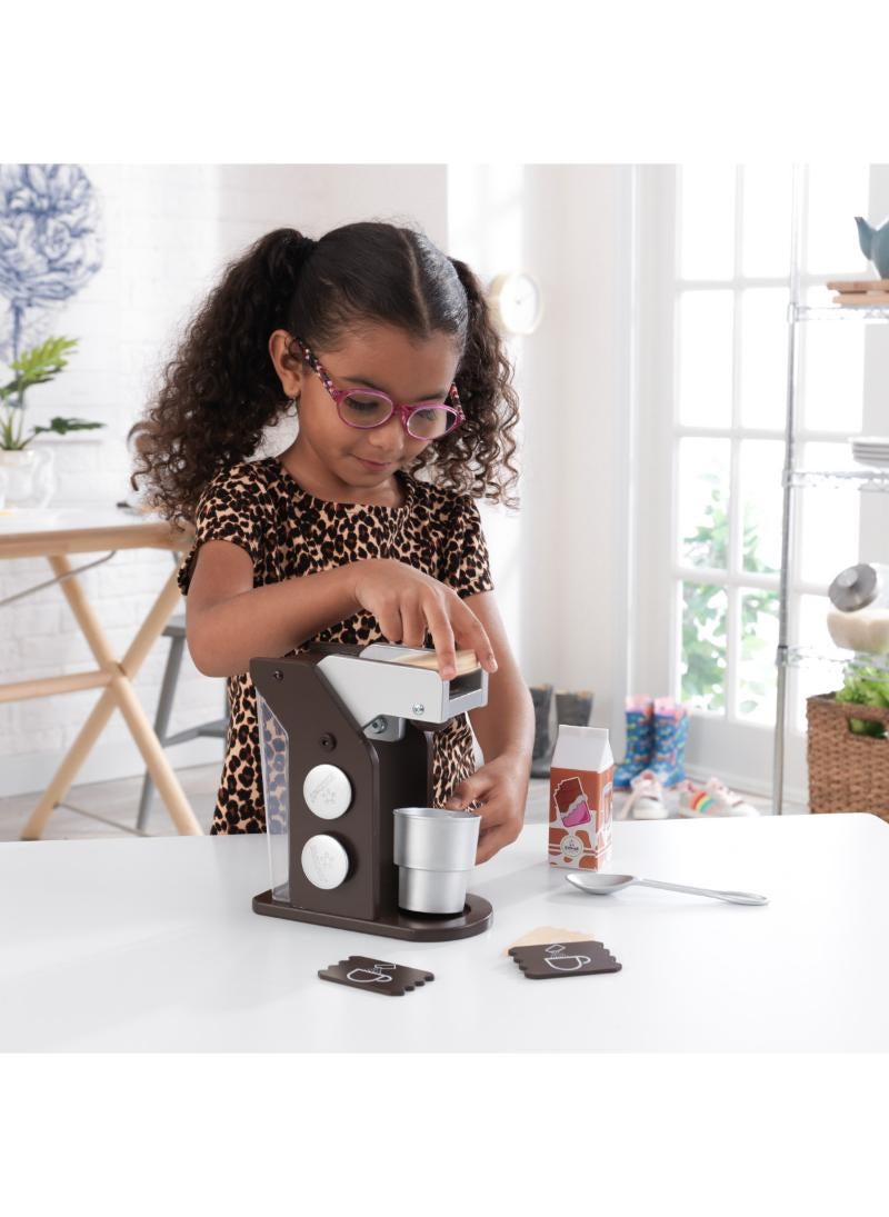 Kidkraft Wooden Coffee Set Espresso