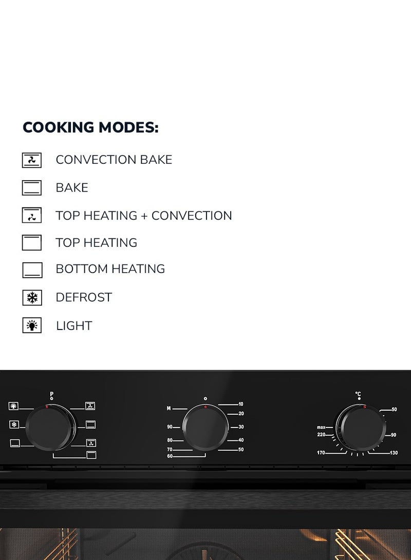 Built in Electric Oven 60 cm