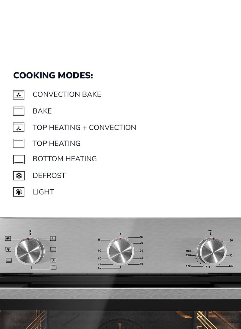 Built in Electric Oven 60 cm