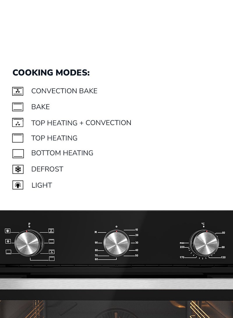 Built in Electric Oven 60 cm