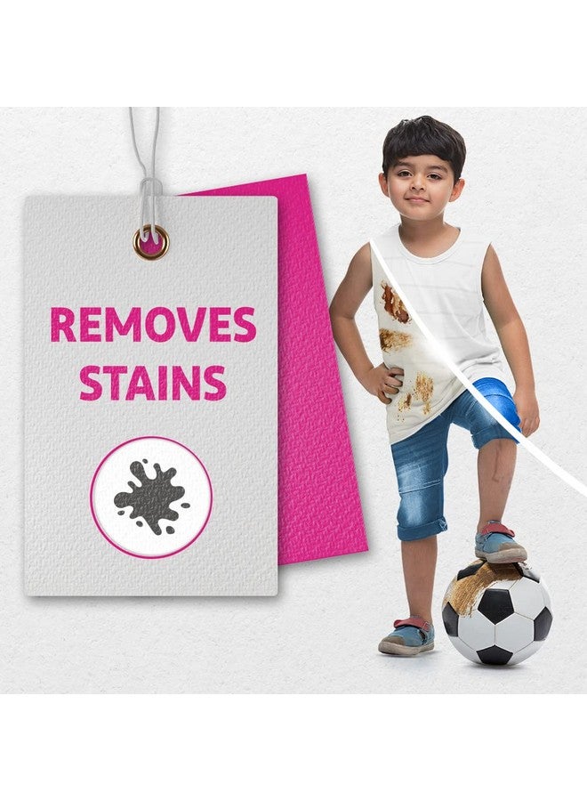 400 Gm, All In One Powder Detergent Booster | Stain Remover For Clothes | Whitens Whites Brightens Colours| Suitable With All Washing Detergent Powders And Liquids