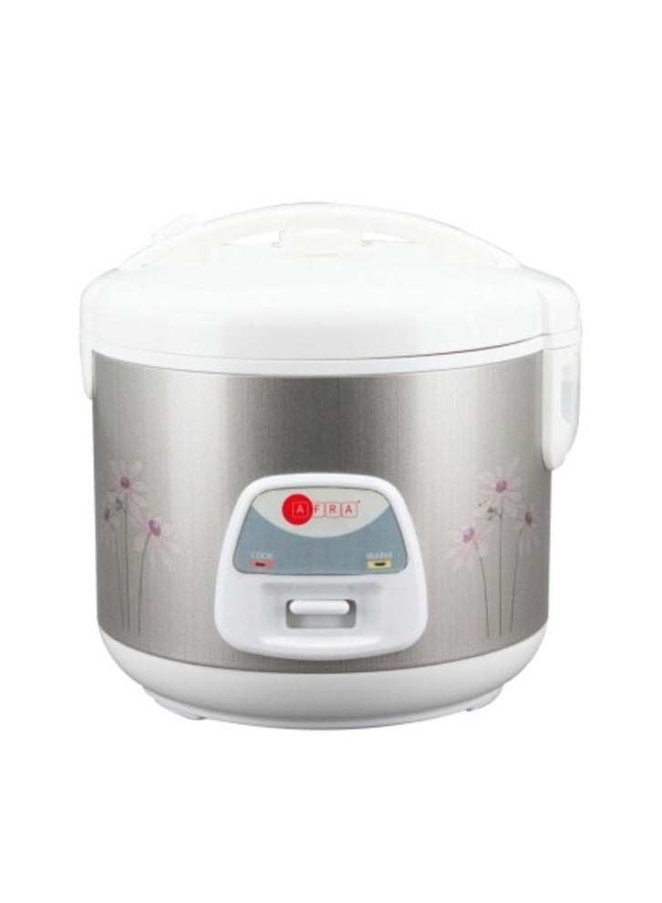 Rice cooker, 2.8L, Keep-Warm Function, 1000w, High Temperature Protection Measure Cup And Spoon Metallic