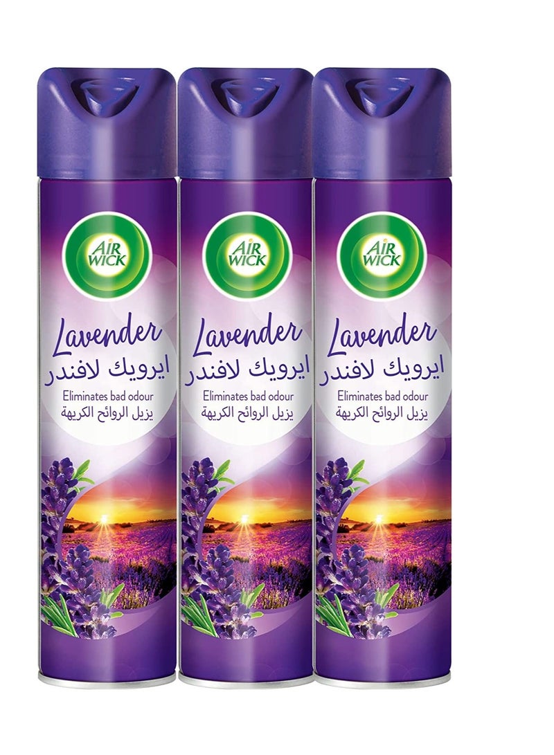 Air Freshener Lavender Eliminates 300ml pack of 3