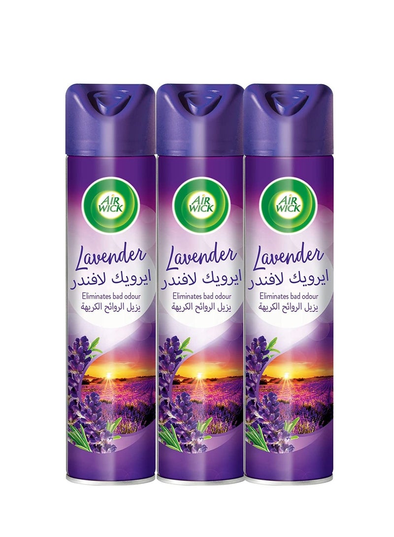 Air Freshener Lavender Eliminates 300ml pack of 3