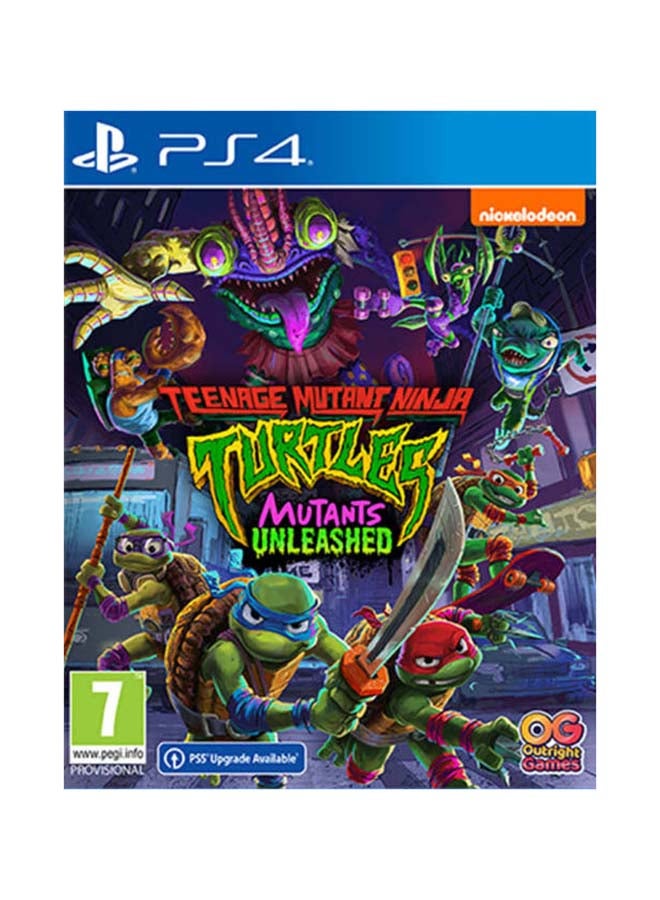 Teenage Mutant Ninja Turtles: Mutants Unleashed - PlayStation 4 (PS4)