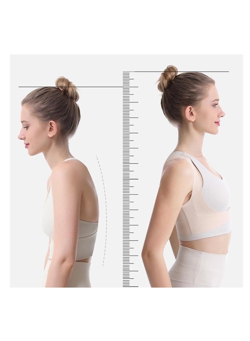 Posture Corrector, for Back Support, Breathable Back Brace, Comfortable Support Brace, Body Shaping Back Straightener, Back Support With All-Round Support, Adjustable Posture Corrector for Back