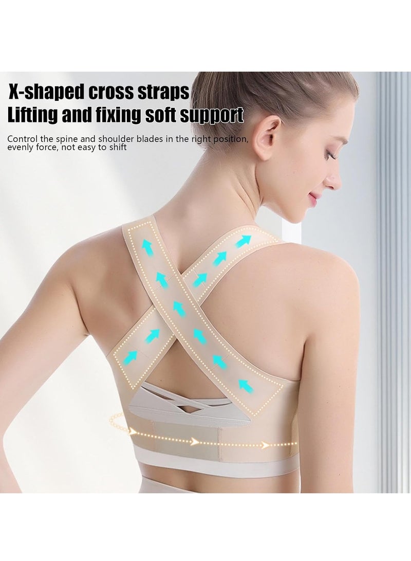 Posture Corrector, for Back Support, Breathable Back Brace, Comfortable Support Brace, Body Shaping Back Straightener, Back Support With All-Round Support, Adjustable Posture Corrector for Back