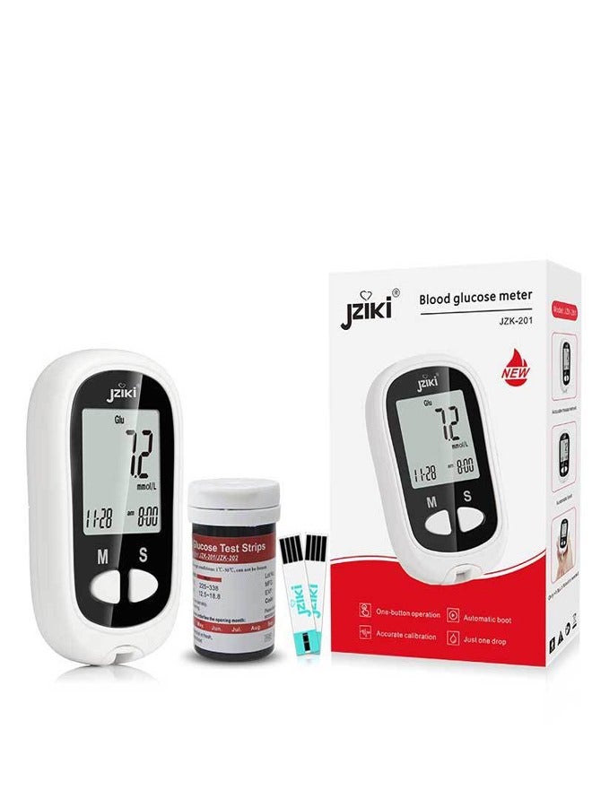 Blood Glucose Meter with Test Strips Kit