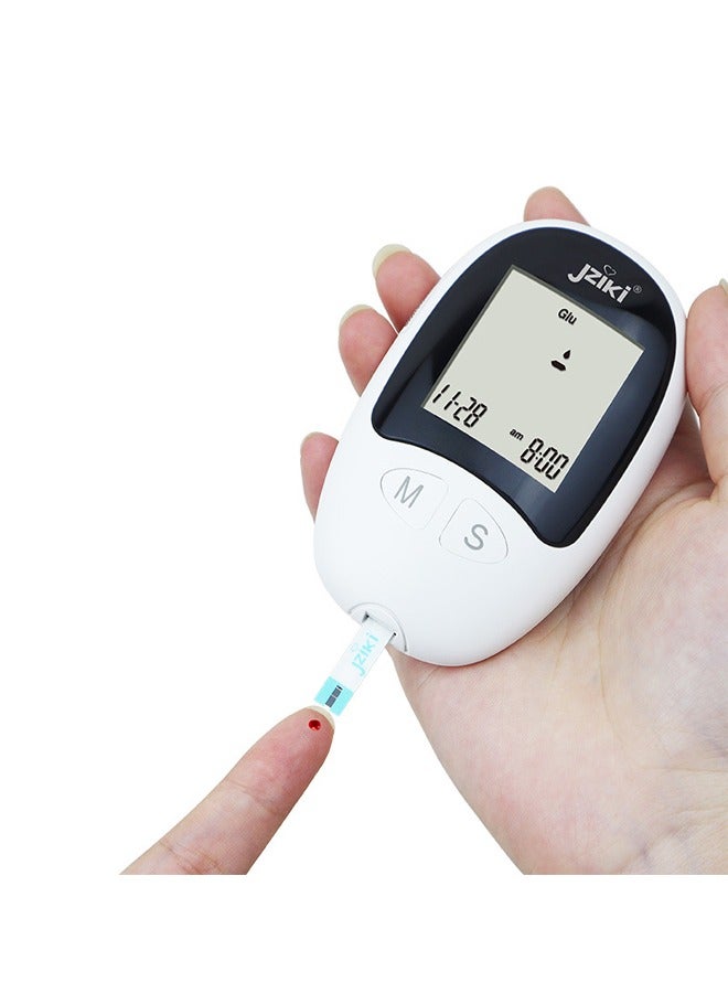 Safe-Accu Blood Glucose Meter with Full Kit and Test Strips