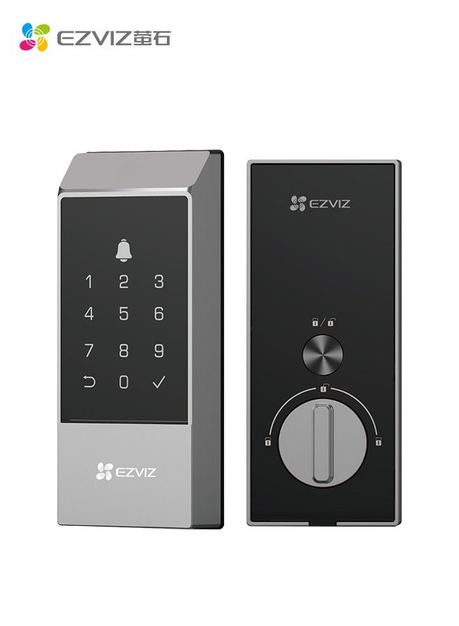 EZVIZ DL04 Smart Door Lock Smart Lock - Bluetooth & Wi-Fi Enabled, Multi-Method Keyless Entry, Remote Control, Anti-Tamper Alerts, Easy Installation - Ideal for Home Security