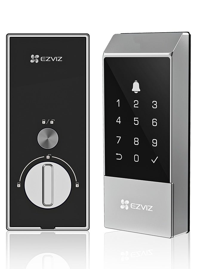 EZVIZ DL04 Smart Door Lock Smart Lock - Bluetooth & Wi-Fi Enabled, Multi-Method Keyless Entry, Remote Control, Anti-Tamper Alerts, Easy Installation - Ideal for Home Security