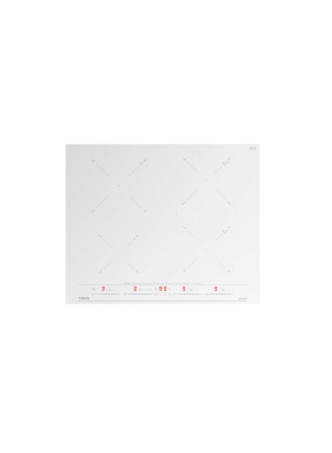 60 cm Electric Induction hob With 4 cooking zones, Direct Functions And Touch Control Multi-Slider IZC 64630 WH MST 112500027 White