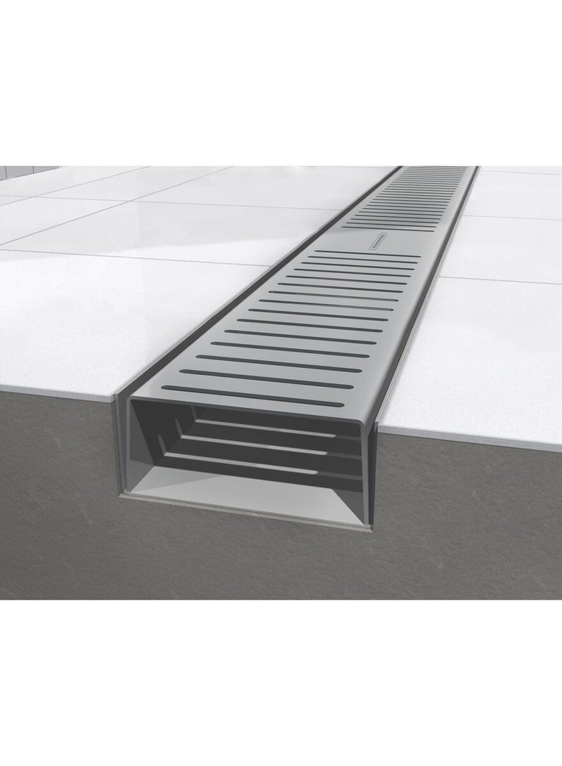 Tramontina stainless steel slim grating 90 x 7 cm, Made In Brazil