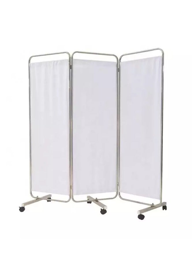 3 Fold Ward Screen - WHITE