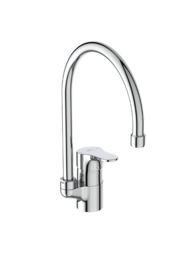 Is - Cerabase Sink Mixer Chrome Tub Spout Bc84Aa | Brass Body Sink Mixer | Kitchen Sink Faucet Tap Mixer For Lavatory Kitchen Sinks - Chrome