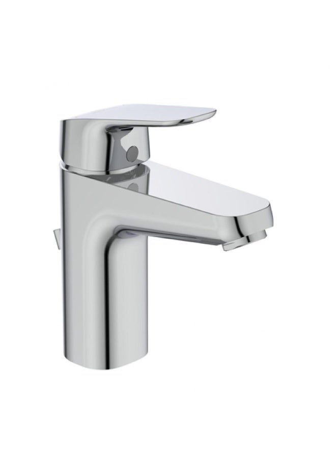 IS- Ceraflex Basin Mixer Rmtd Grande Pu/M 3.8L -(1/2'' Hose Connection) B1713AA | Brass Basin Mixer | Single Tap Wash Basin Mixer Sink Faucet For Bathroom Faucet Vanity Lavatory - Chrome