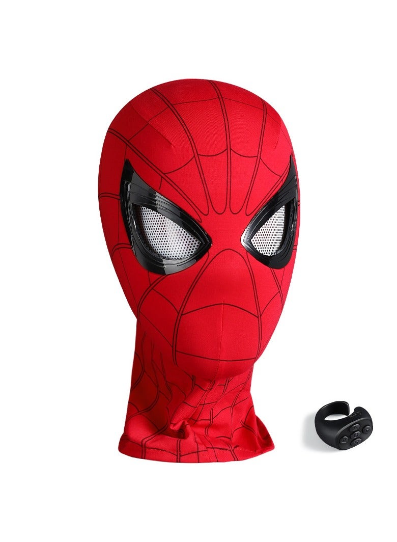 RC Headgear Spider-Man Helmet Mask, Blinking Control, Storytelling Toy for Kids 3+, Polypropylene/Plastic