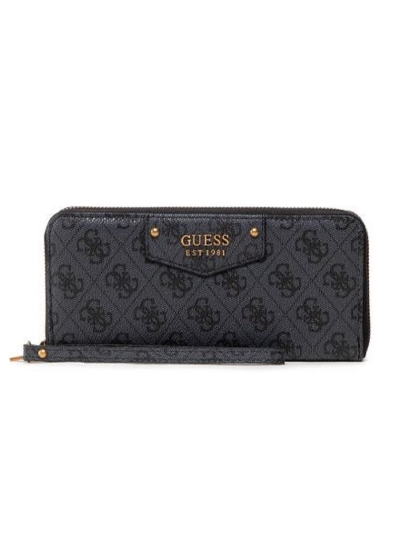 GUESS Eco Brenton Large Zip Around Wallet