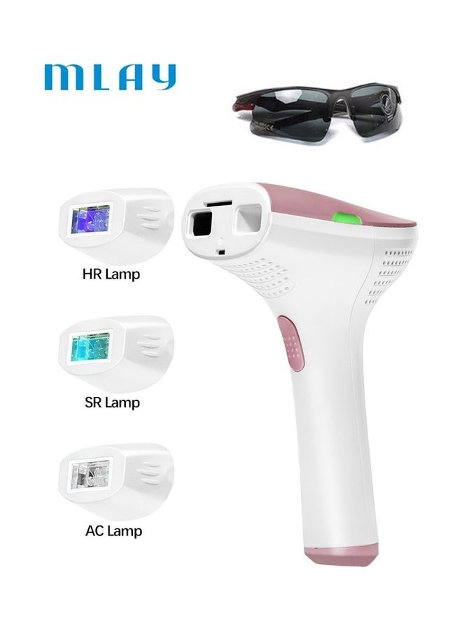 Laser Hair Removal IPL Single Lamp 500000 Pulses Pink