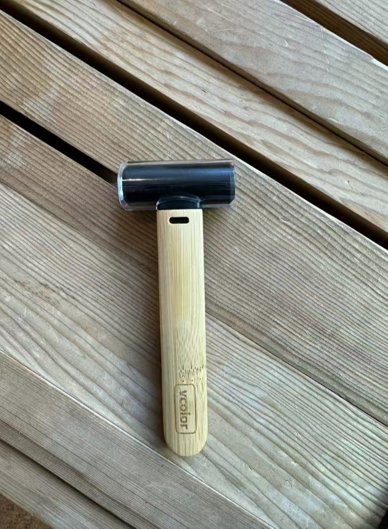 Vcolor Weile Hotel Homestay Eco friendly Bamboo Handle Razor for Men and Women Manual Scraper Stainless Steel Blade 1 Bamboo Handle+7 Replacement Knife Used for One Year