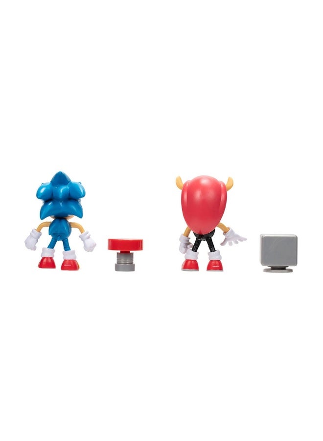 Sonic the Hedgehog Sonic & Mighty Classic Action Figures (2 Pack, 10 cm)