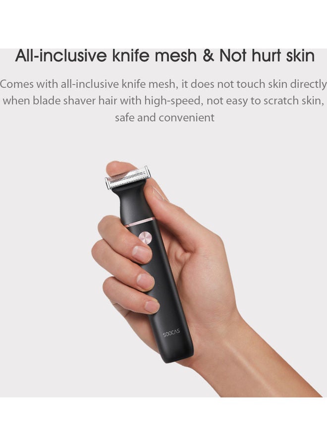 Cordless Electric Hair Trimmer Black 16x2x4.5cm