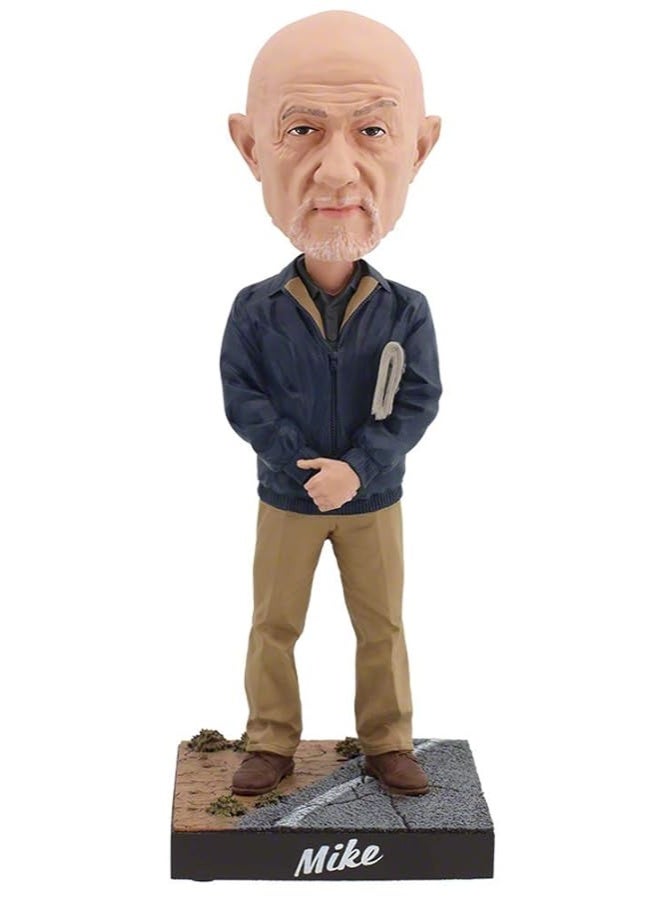 Royal Bobbles Better Call Saul Mike Ehrmantraut Collectible Bobblehead Statue