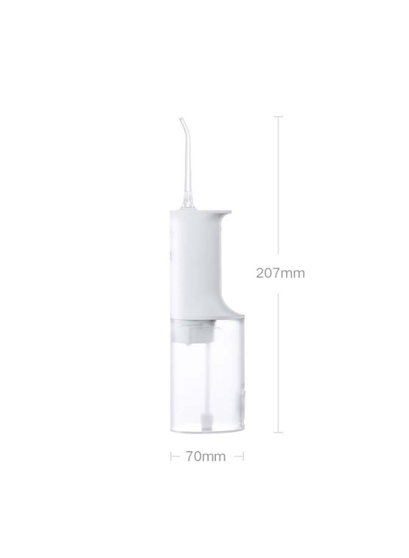 Original Mijia Water Flosser Teeth Cleaner IPX7 Waterproof Electric Oral Irrigator(White)