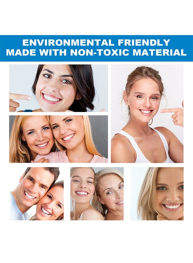 Moldable False Teeth, Reusable/Temporary Molded/Denture Replacement, Used To Fill Missing Broken Teeth, Quickly Restore Confident Smile, Tooth Filling Repair Kit