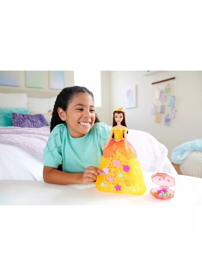 Disney Princess Flower Fashion Belle Doll